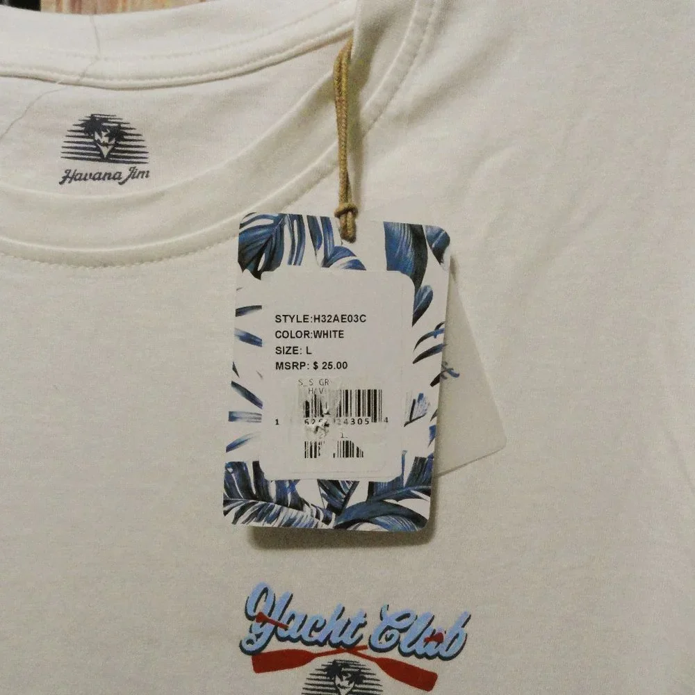 Havana Jim Yacht Club, Funny RV Sailing graphics~NWT~LG~camping,rafting,… - Picture 3 of 5